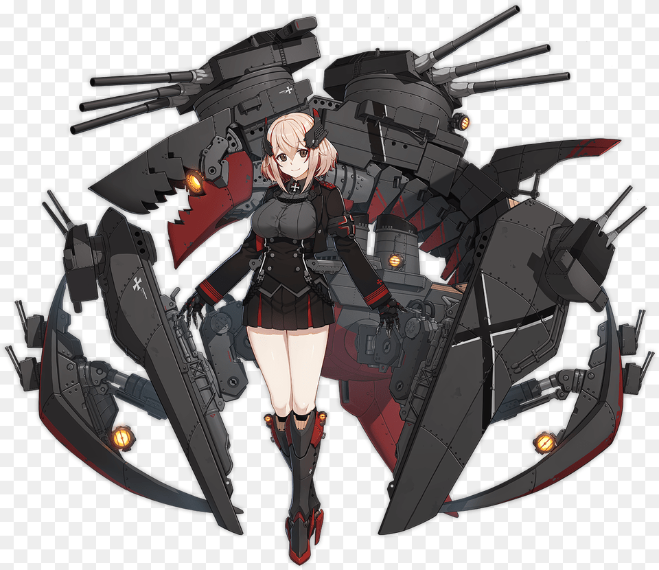 Azur Lane Roon Ship, Adult, Person, Woman, Female Free Png
