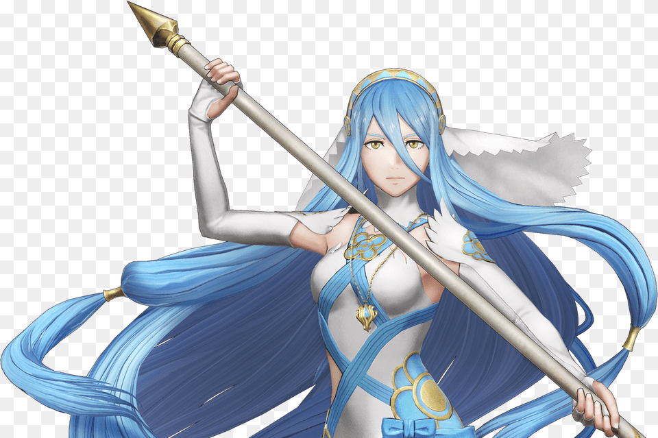 Azura Fire Emblem Warriors Download Fire Emblem Warriors Azura, Book, Comics, Publication, Adult Png