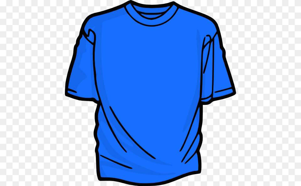 Azure T Shirt Clip Art, Clothing, T-shirt Free Transparent Png