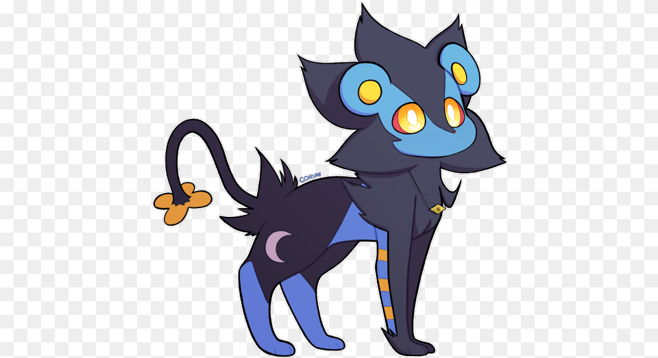 Azure The Luxray Fictional Character, Cartoon, Baby, Person Free Png