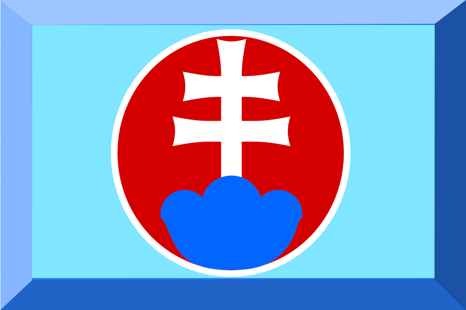 Azzurro Con Stemma Slovacco Clipart, Logo, Symbol Free Png Download