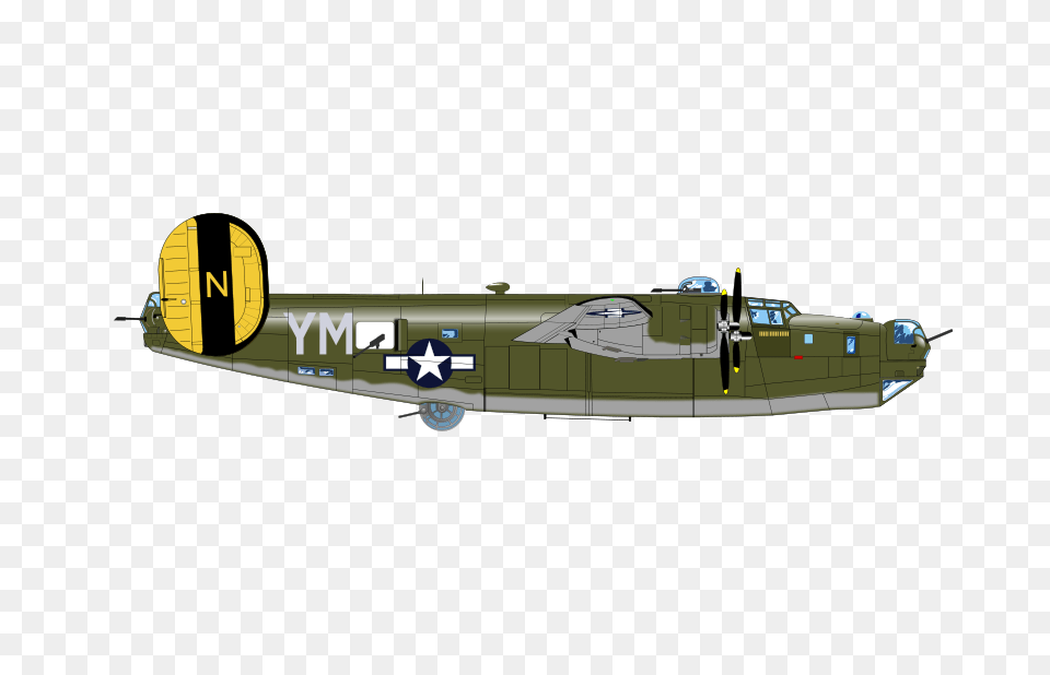 B 24 J, Aircraft, Airplane, Transportation, Vehicle Png