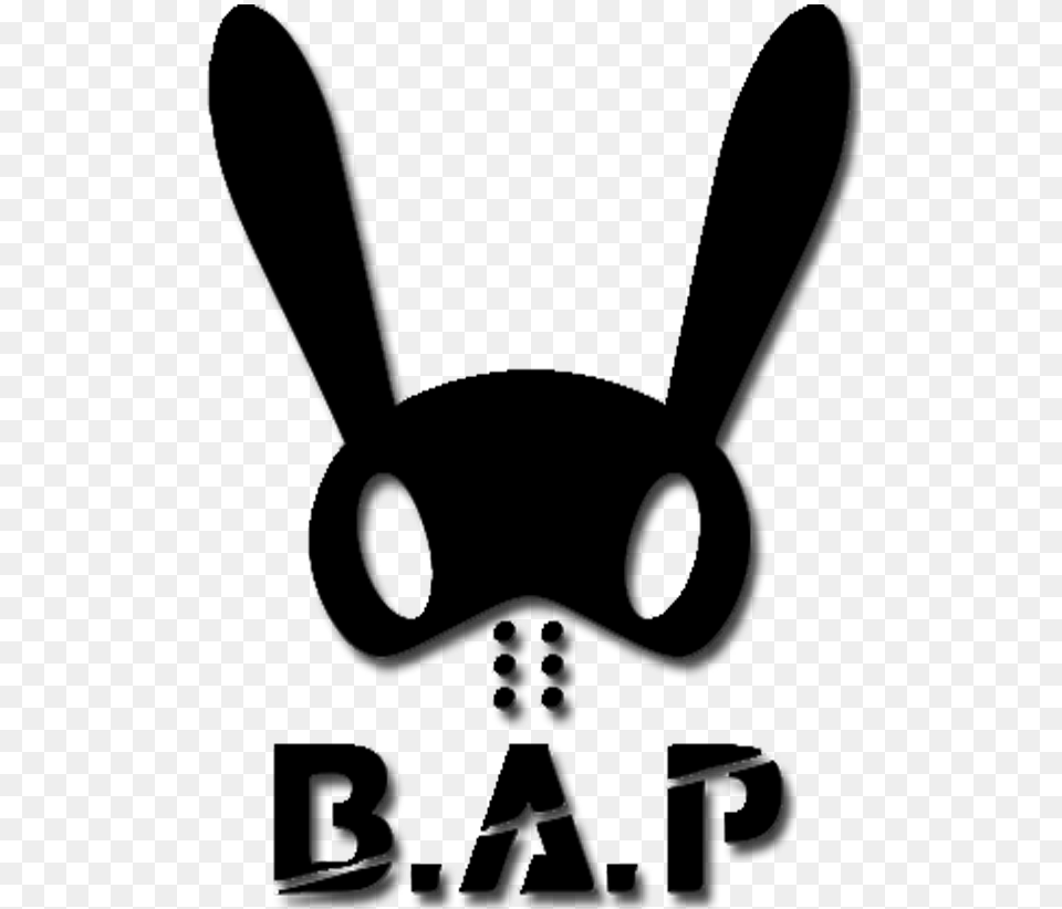 B A P K Pop Logo Korean Idol Hurricane, Silhouette, Text Free Png