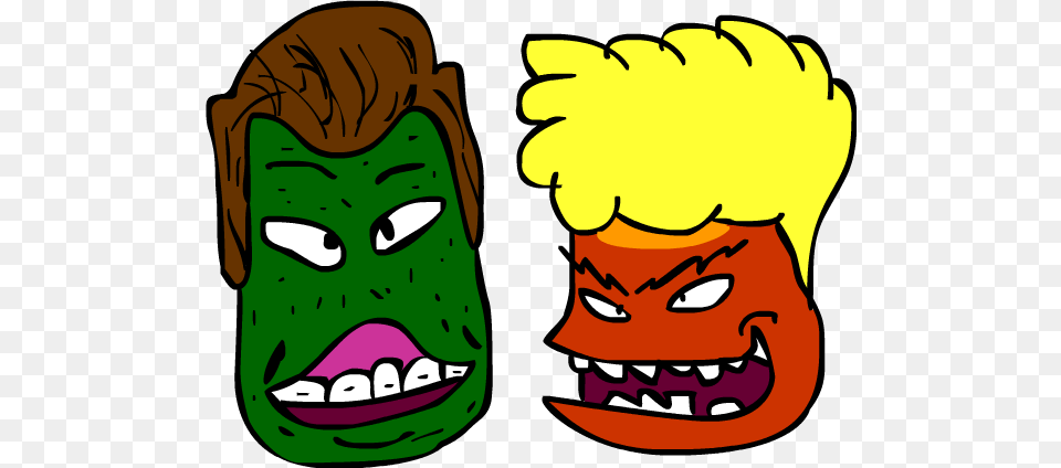 B And Bh On Annoying Orange, Baby, Face, Head, Person Png