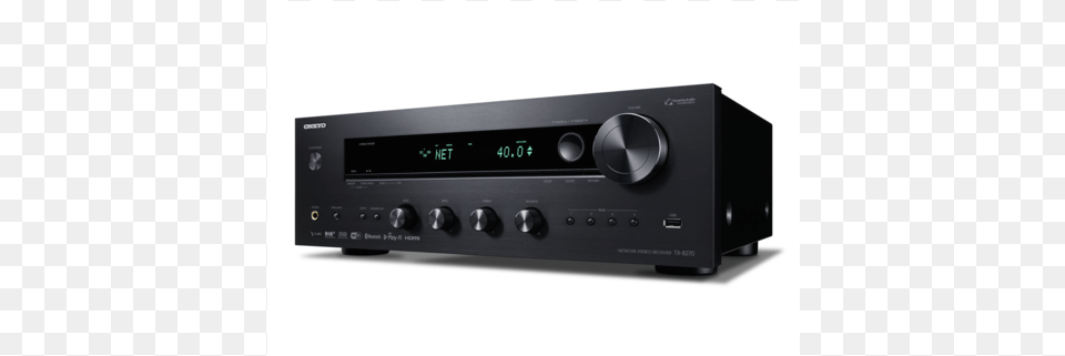 B Angled Left R640x320 Onkyo Tx 8270 Network Stereo Receiver, Amplifier, Electronics, Speaker, Electrical Device Free Png