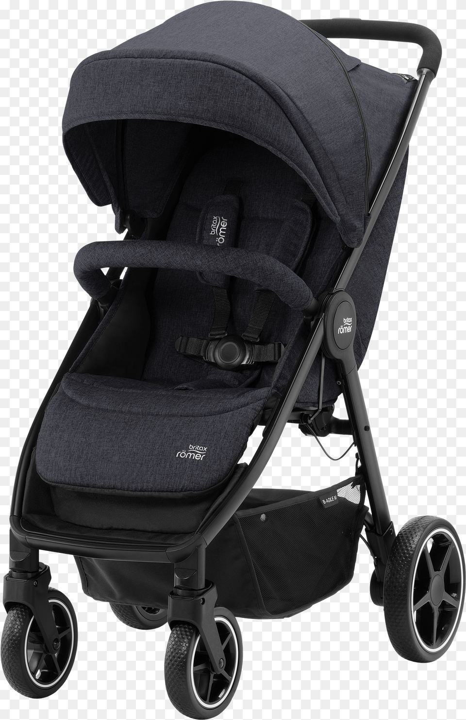 B Black Shadow Baby, Stroller, Machine, Wheel, E-scooter Free Png Download