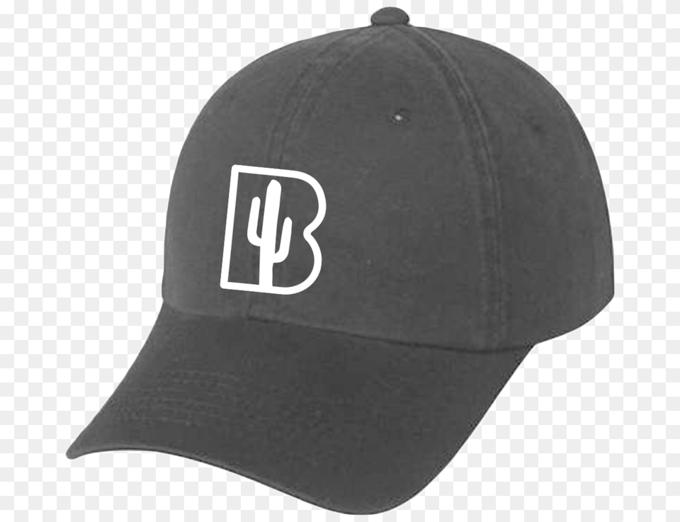 B Cactus Black Dad Hat Dad Cap, Baseball Cap, Clothing Free Png