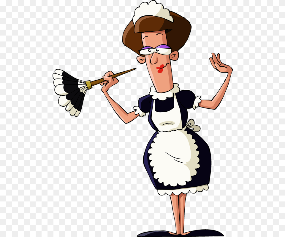 B Fe Ae Maid Cartoon, Baby, Person, Cleaning, Face Free Png Download