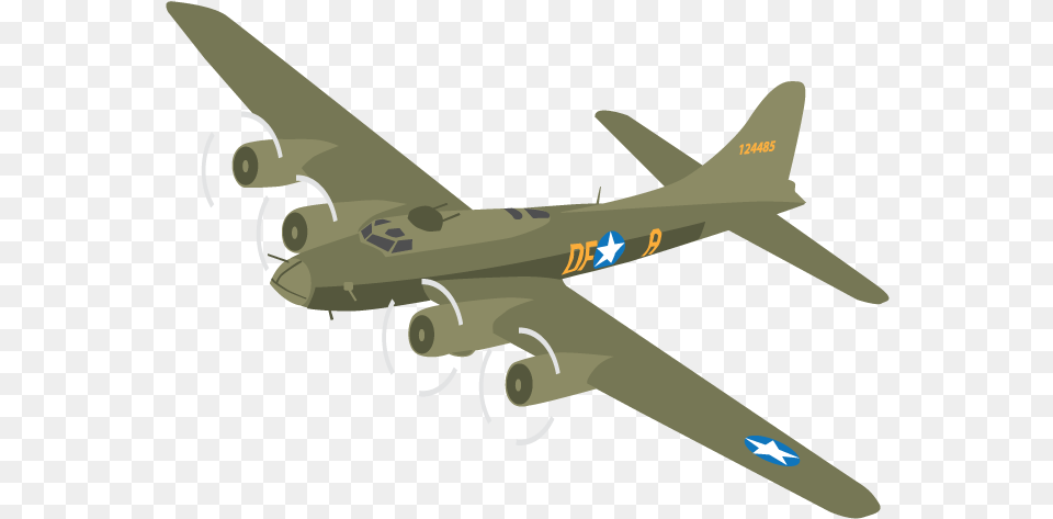 B Flying Fortress B17 Flying Fortress, Aircraft, Airplane, Bomber, Transportation Free Png