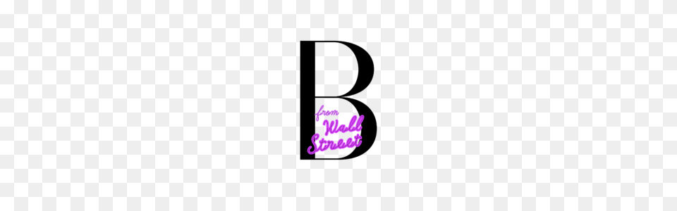 B From Wall Street Brunette From Wall Street, Purple, Logo, Text Png Image