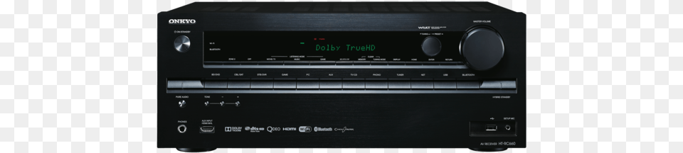 B Front R976x488 Onkyo Tx Nr535 52 Channel Av Network Receiver Black, Electronics, Stereo, Amplifier, Appliance Free Transparent Png