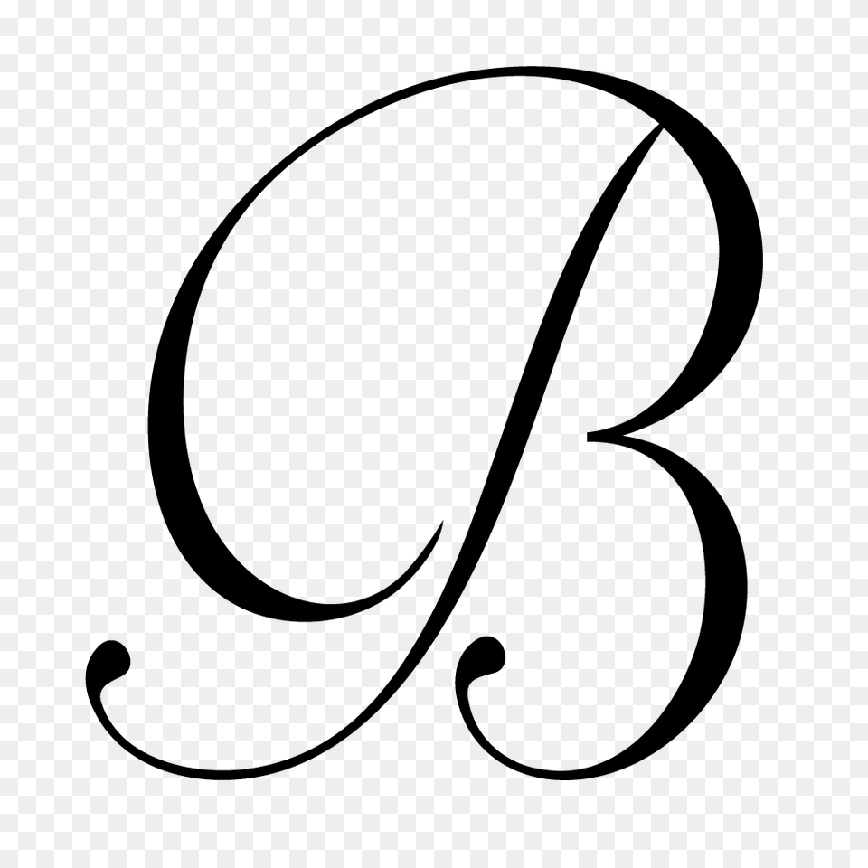 B Letter Images, Gray Free Png Download