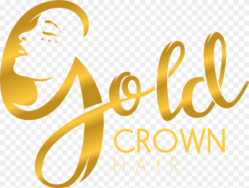 B Loose Wave Hair 3 Bundle U0026 Closure Gold Crown Hair Language, Logo, Text, Face, Head Free Png