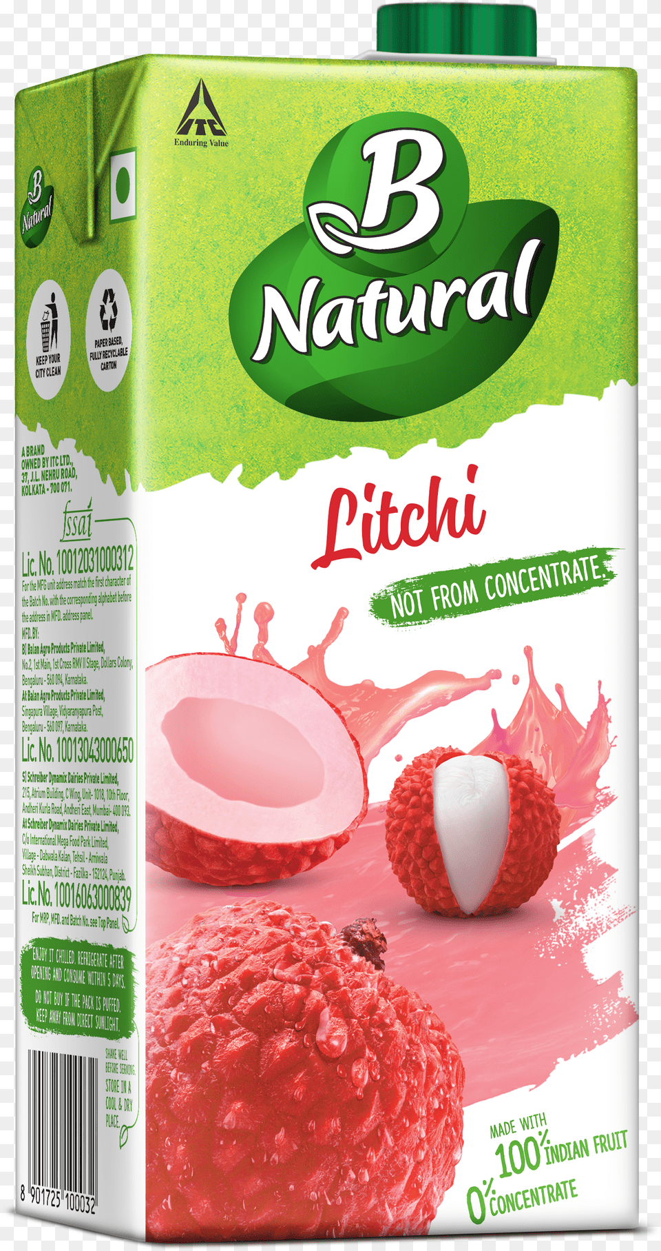 B Natural Litchi Drinks B Natural Mixed Fruit Png Image