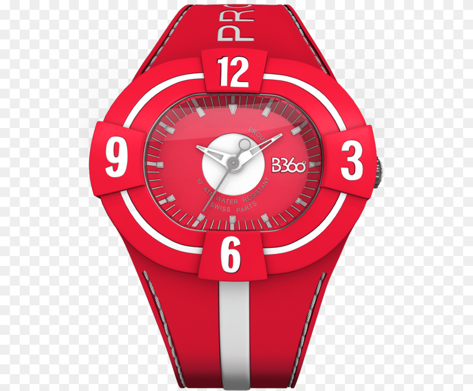 B Proud Red White Watch, Arm, Body Part, Person, Wristwatch Free Transparent Png