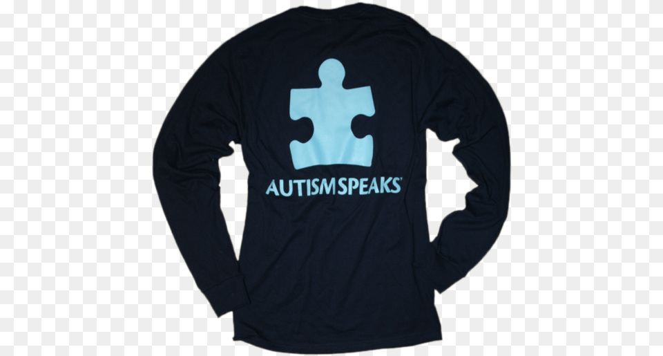 B Rosco Autism Speaks Steel Gobo, Clothing, Long Sleeve, Sleeve, Hoodie Png