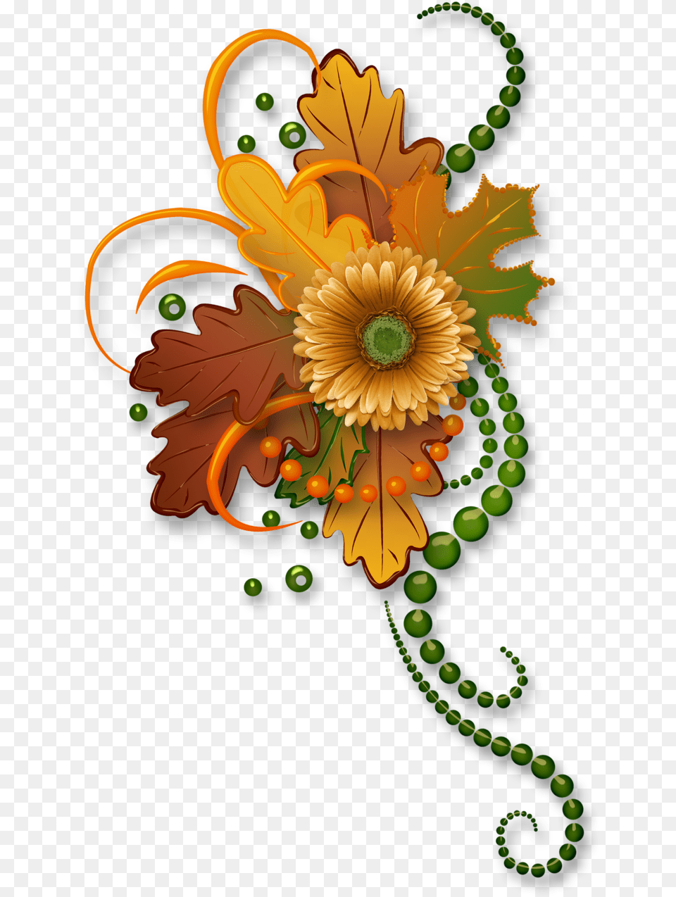 B Stop By My Etsy Shop Orange Fall Flower Clipart, Art, Floral Design, Pattern, Graphics Free Png