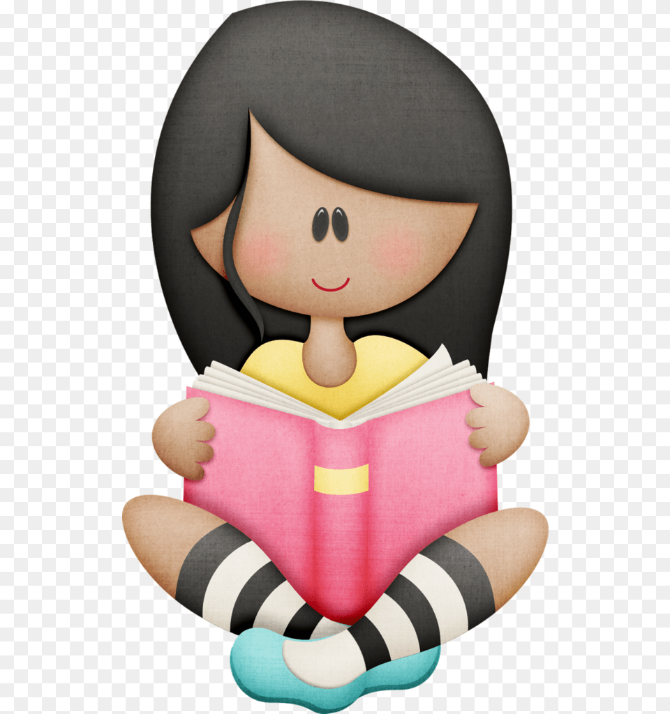 B The Book Club Leyendo, Person, Reading, Baby, Doll Png Image