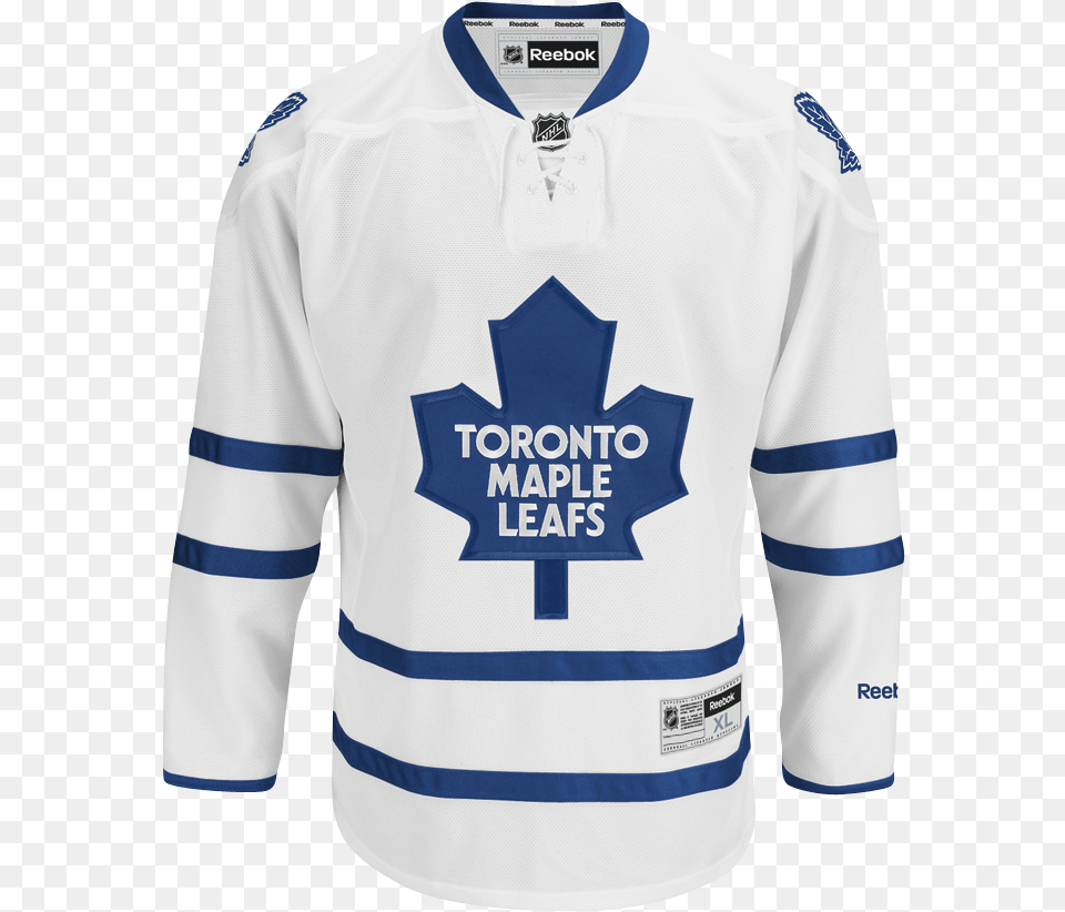 B Tml Hpjtml 5mb Mf Reebok Toronto Maple Leafs Jersey, Clothing, Shirt, Long Sleeve, Sleeve Free Png