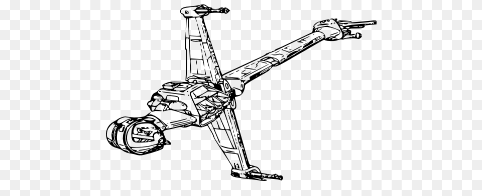 B Wing Starfighter Starwars, Construction, Construction Crane Png Image