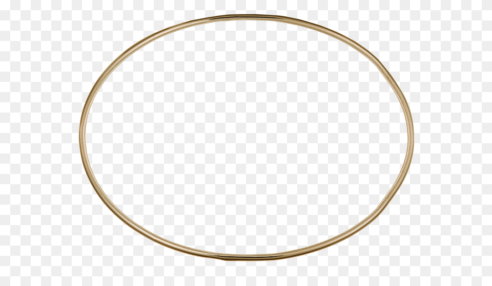 B Wire Bangle Big Single Web Bangle, Hoop, Oval, Accessories, Bag Free Png