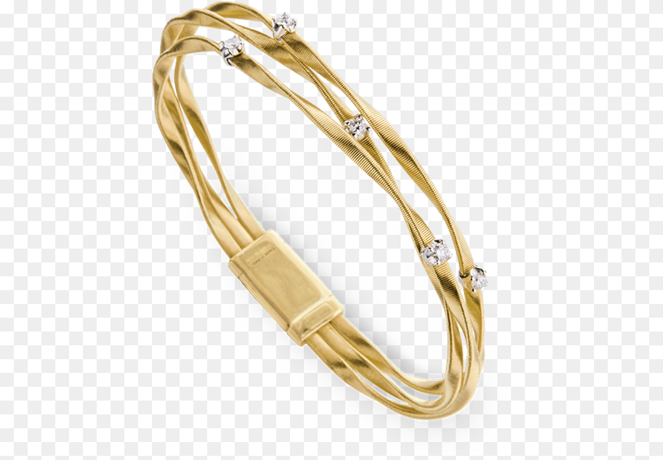 B Yw M5 Marco Bicego Marrakech Yellow Gold 18ct Bracelet, Accessories, Jewelry, Ornament, Diamond Png Image