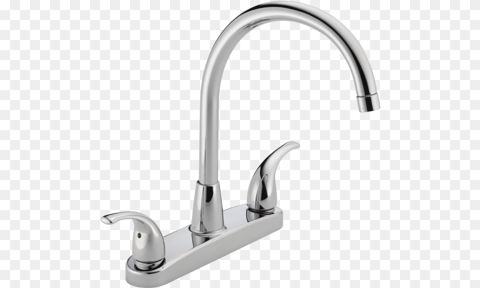 B1 Delta Kitchen Faucet High Arc Two Handle, Bathroom, Indoors, Room, Shower Faucet Free Png Download