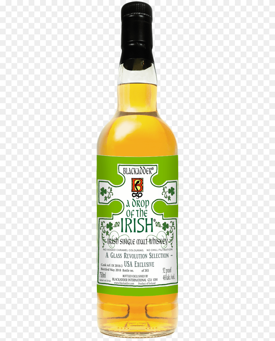 Ba Drop Of The Irish Bottle, Alcohol, Beverage, Liquor, Whisky Free Png