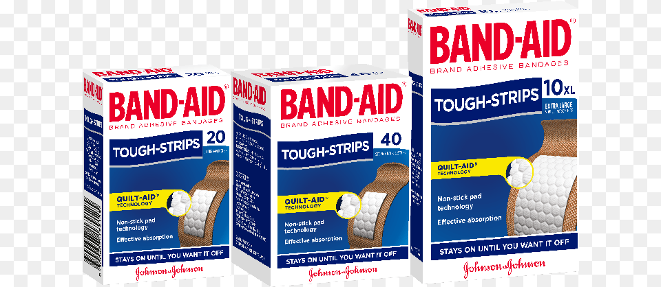 Ba Toughstrip Rangex3 Band Aid Tough Strips Extra Large X, Bandage, First Aid Free Transparent Png