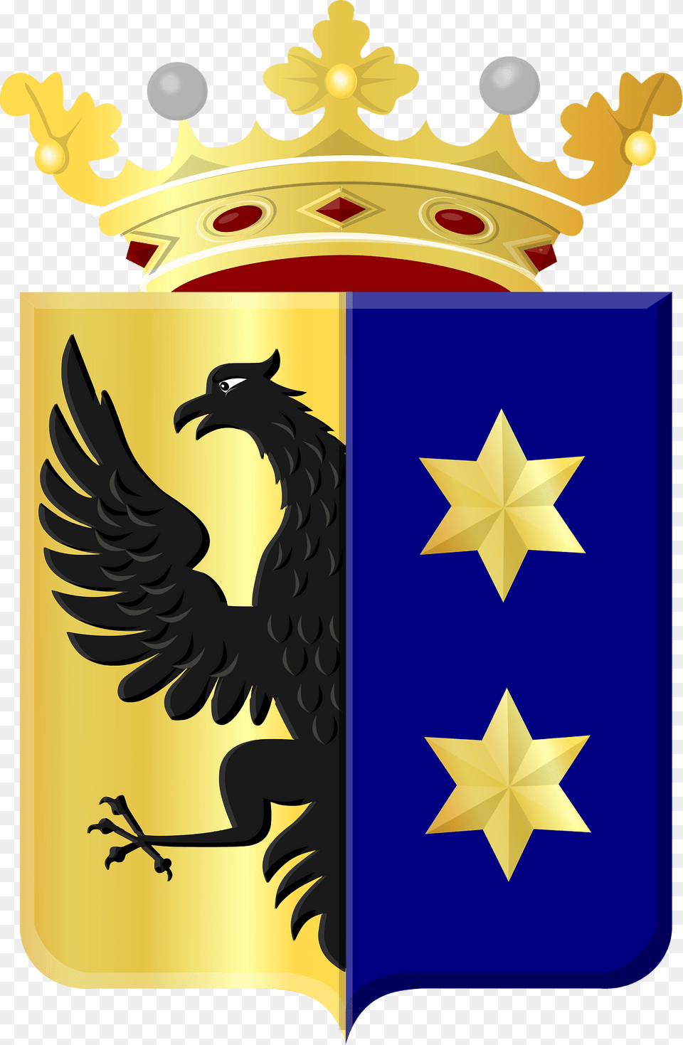 Baarderadeel Wapen Clipart, Emblem, Symbol Png Image