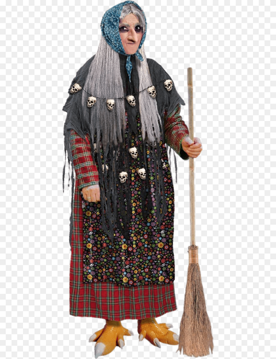 Baba Yaga Costume, Adult, Person, Female, Woman Free Transparent Png