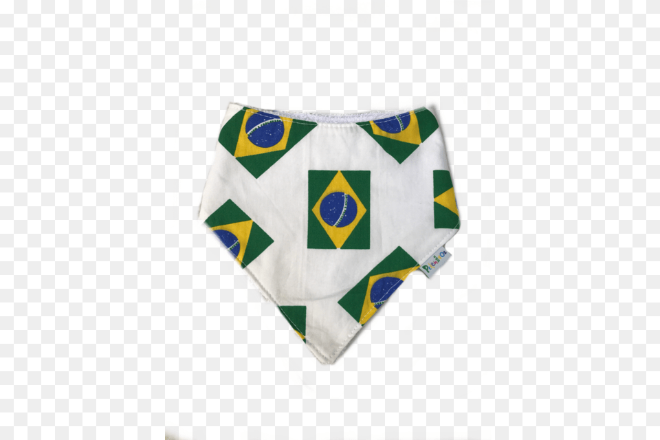 Babador Bandana Bandeira Do Brasil Pe9080 Brazil, Flag, Applique, Pattern Free Png