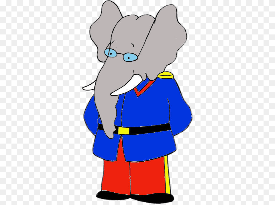 Babar Character Cornelius The Prime Minister, Person Free Png Download