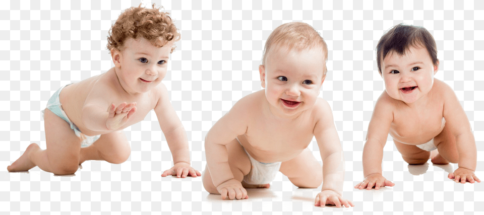 Babies Background Child39s Temperament, Baby, Person, Crawling, Diaper Free Png Download