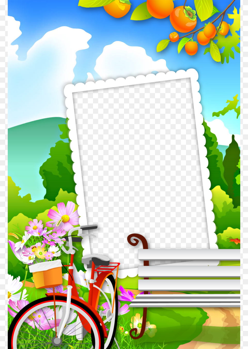 Babies Photo Frame Clipart Picture Frames Child Photo Frame, Machine, Wheel, Bicycle, Transportation Free Png