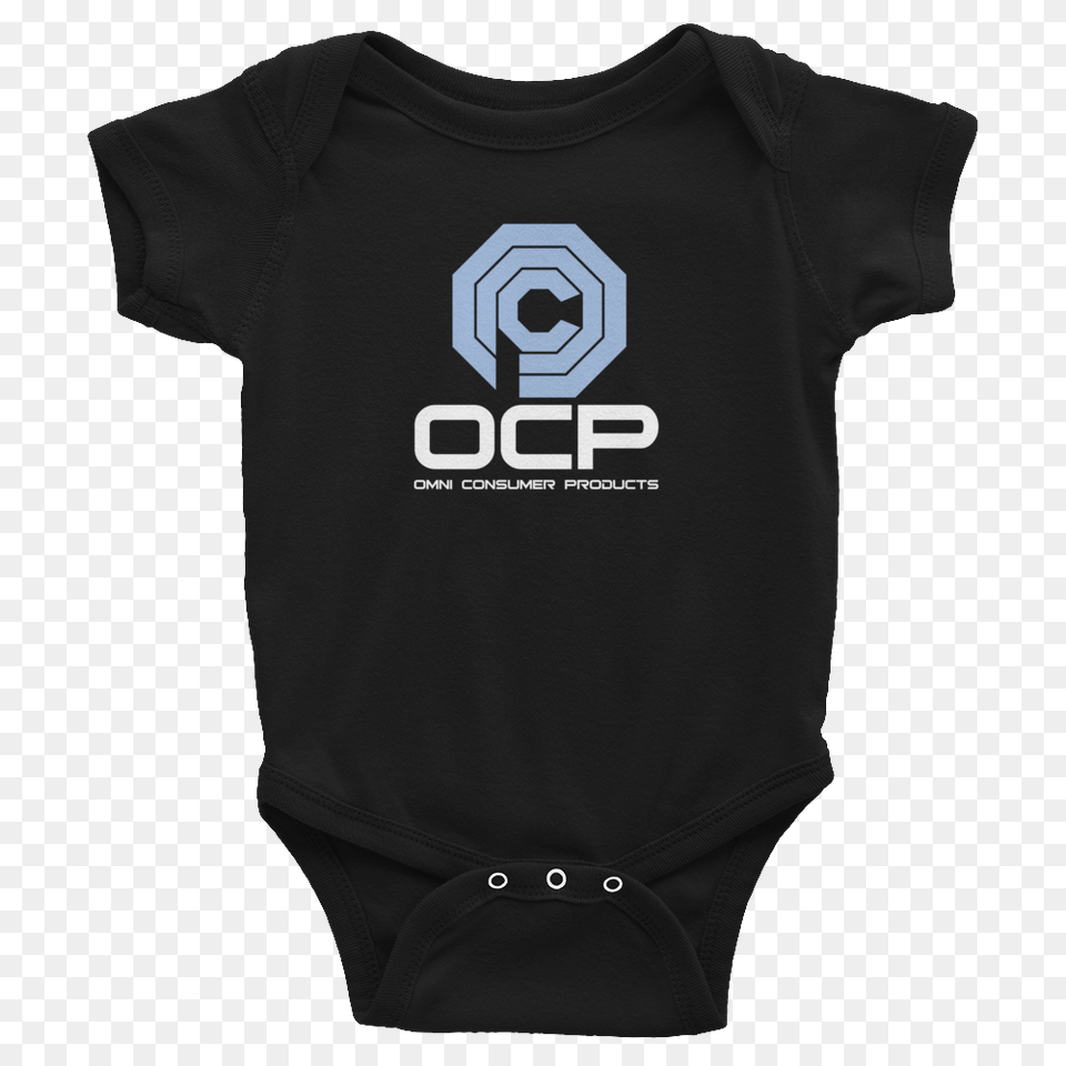 Babies Robocop Inspired Bodysuits Ocp Geeks Tees, Clothing, Shirt, T-shirt Free Png Download