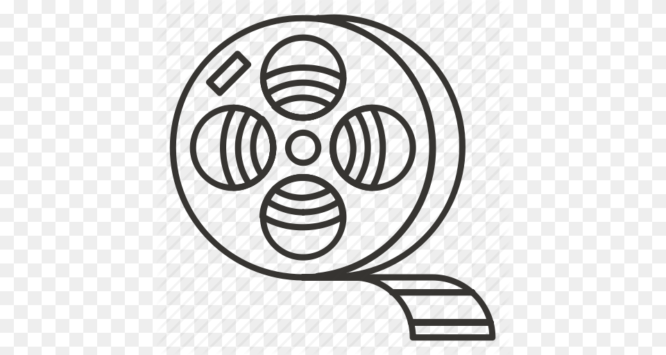 Babin Camera Cinema Film Reel Media Movie Video Icon, Device, Appliance, Electric Fan, Electrical Device Free Png Download