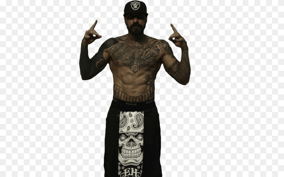 Babo Mexican Raper Cartel De Santa Cartel De Santa, Person, Skin, Tattoo, Adult Free Transparent Png