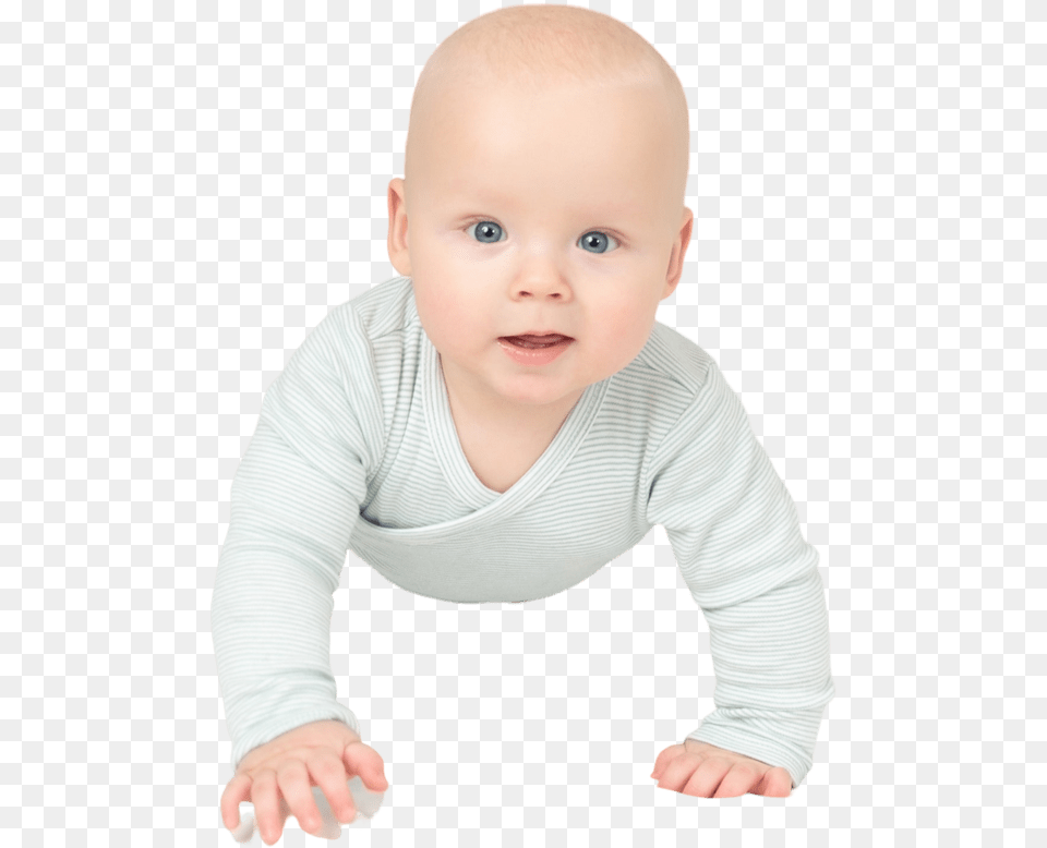 Baby, Person, Crawling, Face, Head Free Png Download