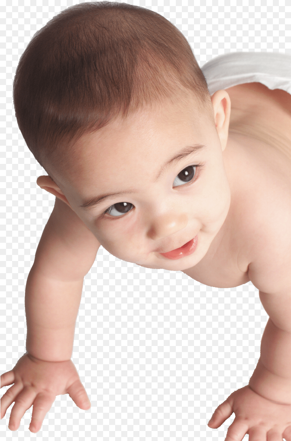 Baby, Person, Face, Head, Crawling Free Png