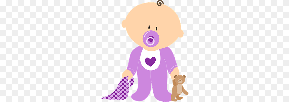 Baby Purple, Person, Face, Head Png Image