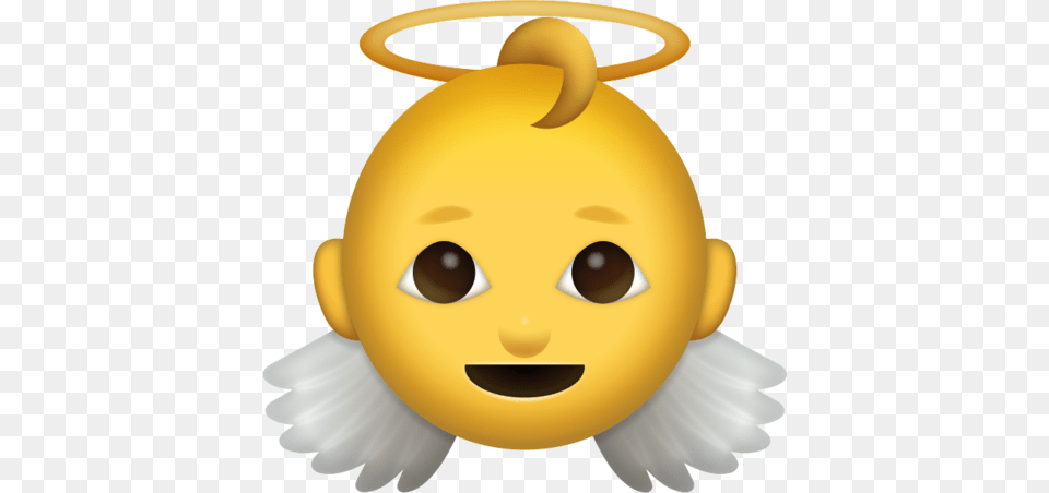 Baby Angel Emoji Png