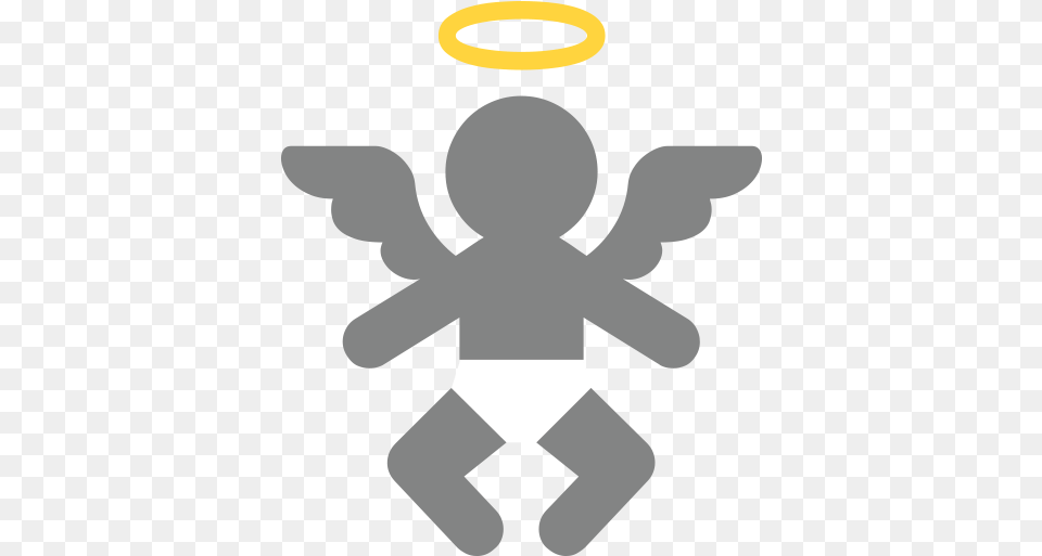 Baby Angel Emoji For Facebook Email Sms Id Icon, Logo, Person, Symbol, Cupid Png