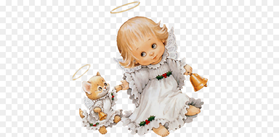 Baby Angel Transparent Background Cute Angel Free Download, Doll, Toy, Teddy Bear Png Image