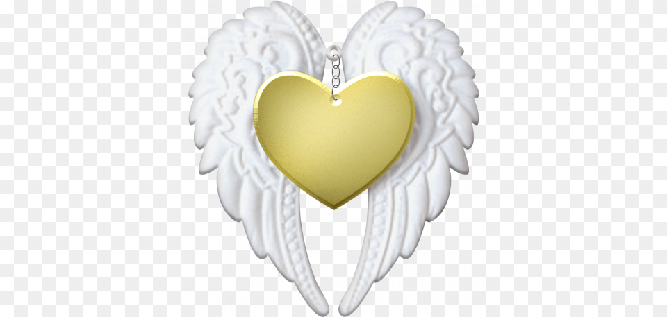 Baby Angel Wings Heart Gold Graphic By Kayl Turesson Angel Wings Heart, Accessories, Birthday Cake, Cake, Cream Free Png