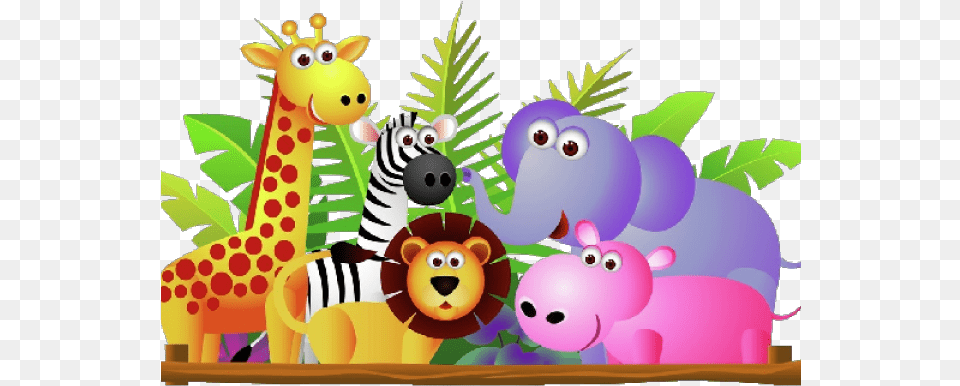Baby Animal Cartoon Cute Zoo Animals Clipart, Art, Graphics, Bear, Mammal Free Png