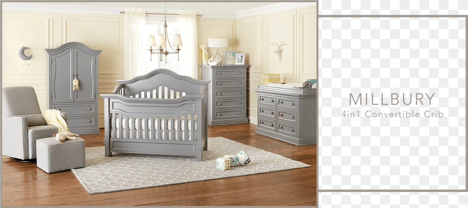 Baby Appleseed Crib, Furniture, Home Decor, Infant Bed, Indoors Free Png Download