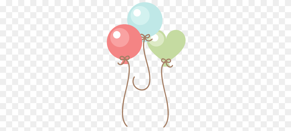 Baby Balloons Svg Scrapbook Cut File Cute Clipart Files Cute Balloons Clipart, Balloon Free Png Download