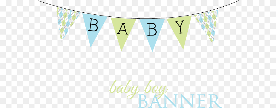 Baby Banner Baby Boy Banner, Text, Triangle Png