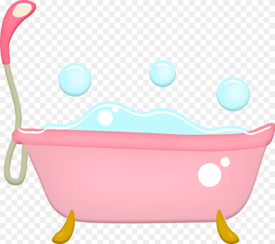 Baby Bath Images Pink Bath Bubbles, Bathing, Bathtub, Person, Tub Free Png